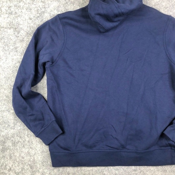 Nike Club Swoosh Full-Zip Hoodie Blue Size XL Style 679365-410 Logo Swoosh - Picture 11 of 12